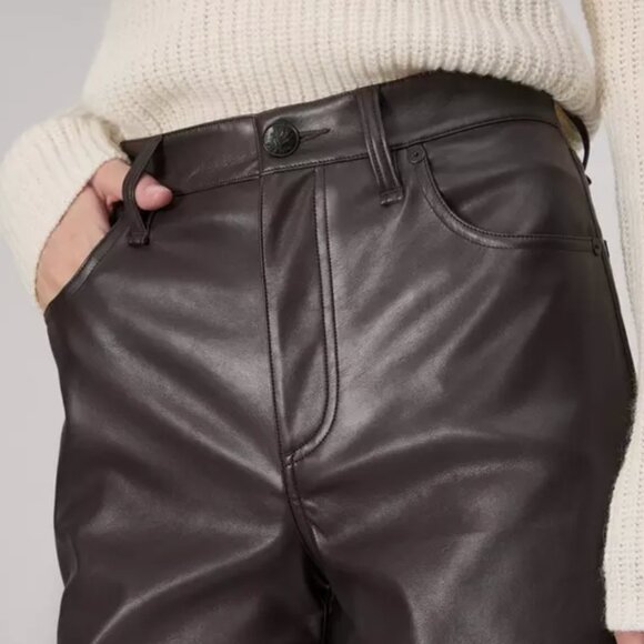 Rag & Bone Sofie Faux Leather Pant NWT - Picture 2 of 3